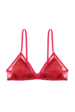 Le Petit Trou Staniki Miękkie-ROSE miękki stanik z satyną